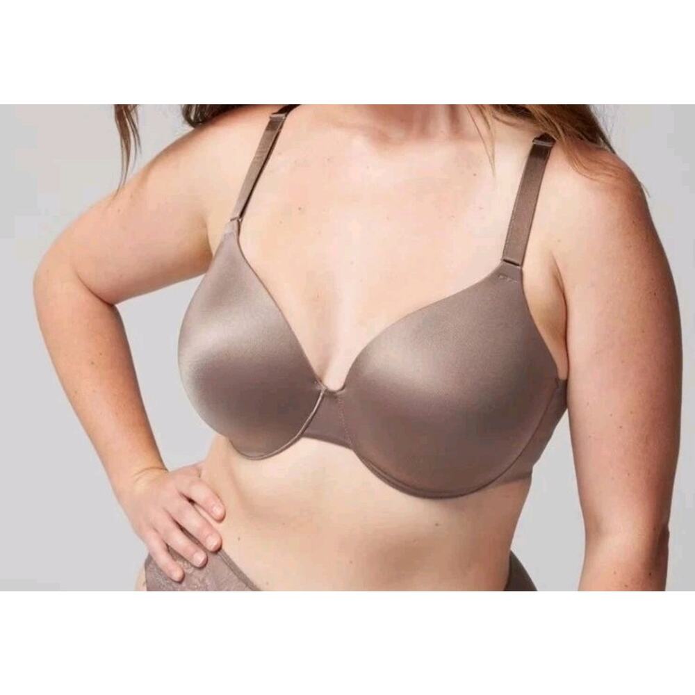 Soma Bra Womens 40C Vanishing‎ Back Full Coverage Underwire Padded Smooth